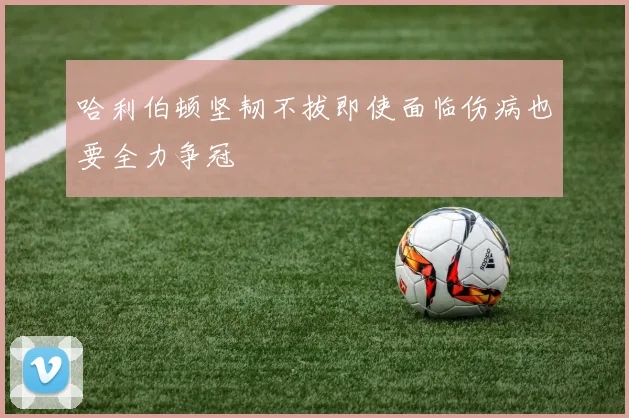 哈利伯顿坚韧不拔即使面临伤病也要全力争冠
